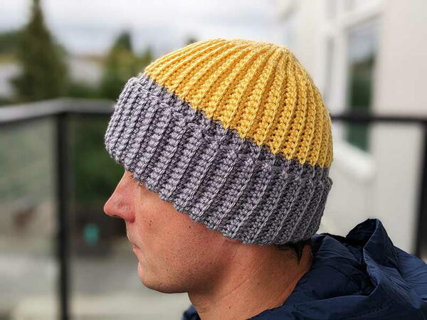 Men's Two Color Hat