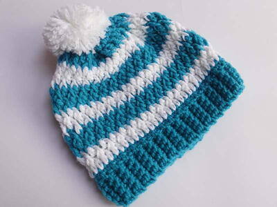 Crochet Baby Beanie Free Pattern