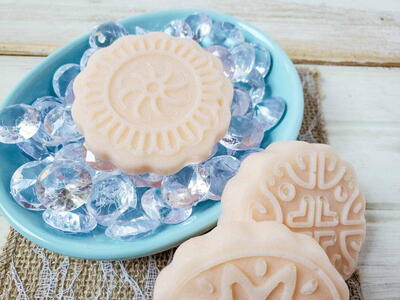 Minty Orange Sugar Scrub Bars Recipe