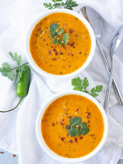 Creamy Mexican Tomato Soup