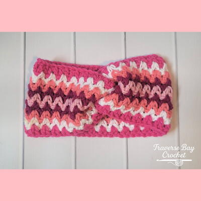 Chevron Twist Headband