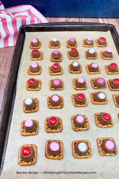 Valentine's Day Pretzel Treats