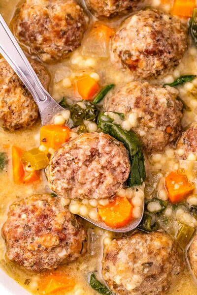 Slow Cooker Italian Wedding Soup