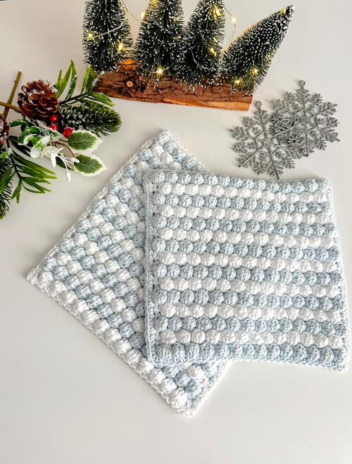 Snowdrift Crochet Trivet