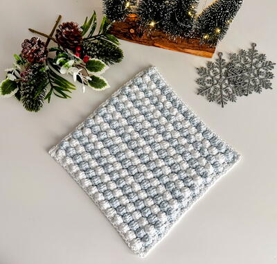 Snowdrift Crochet Trivet