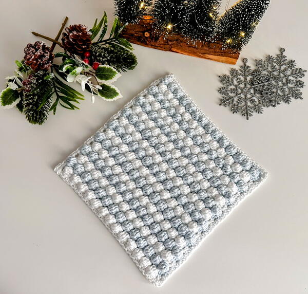 Snowdrift Crochet Trivet