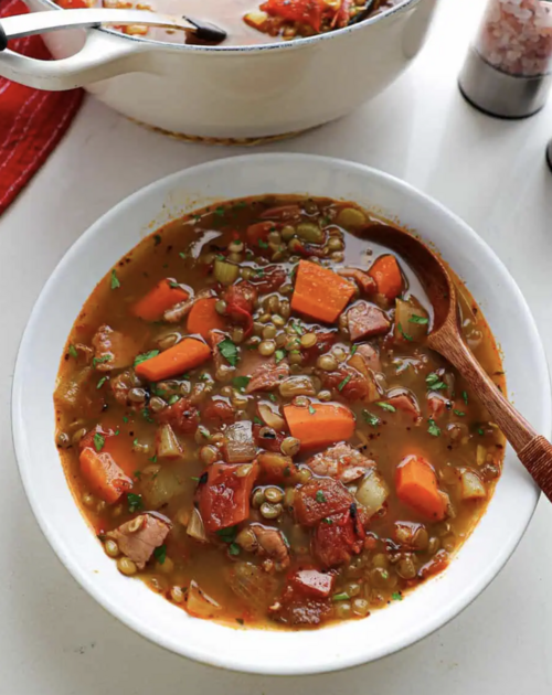 Ham And Lentil Soup