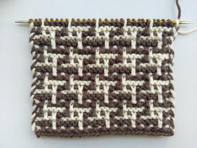 Knit Slip Stitch Colorwork