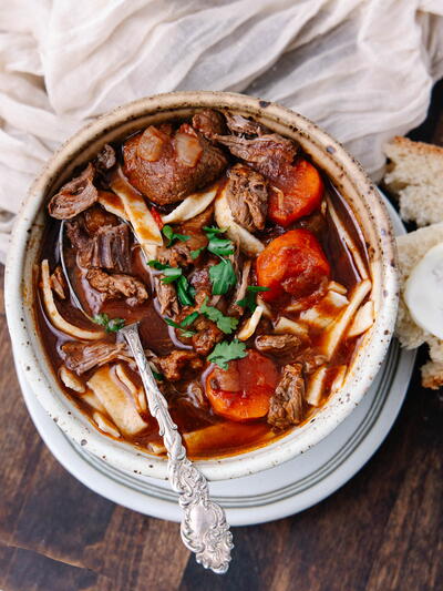 Classic Beef And Noodle Soup Recipe