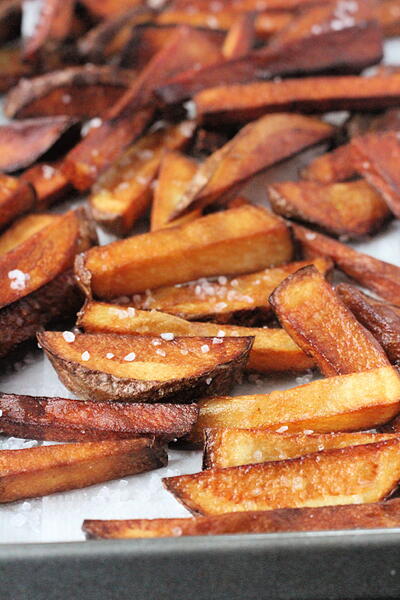 Homemade French Fries- No Soaking Required