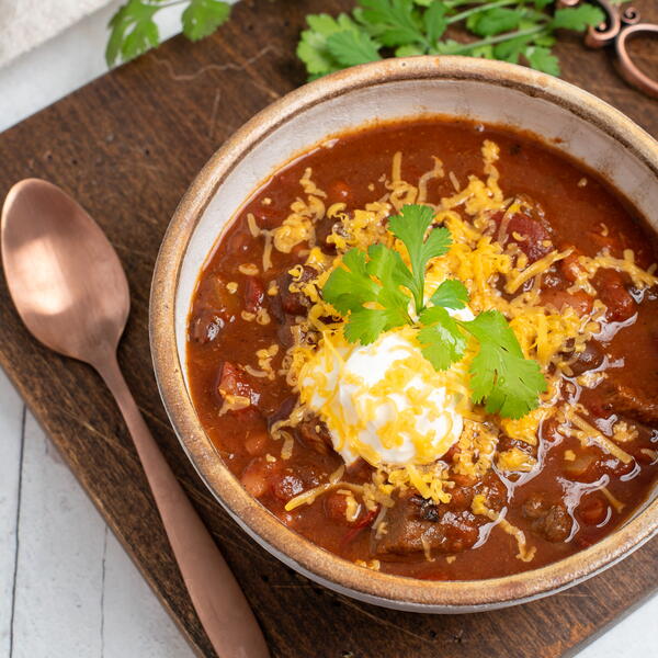 The Very Best Chuck Roast Chili