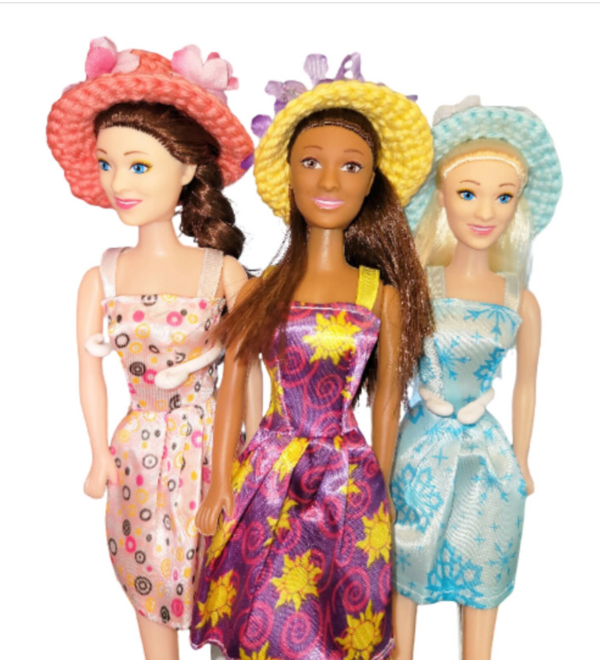 Fashion Doll Easter Bonnet