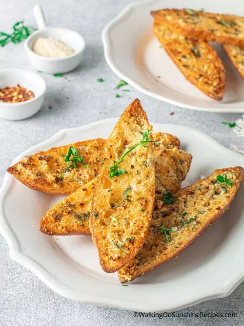 Air Fryer Garlic Bread