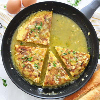 Spanish Omelet In Onion Sauce | One Of Spain’s Most Underrated Recipes