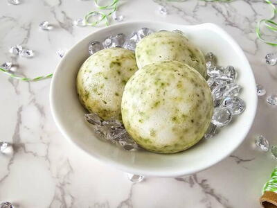 Peppermint Salt Scrub Bars