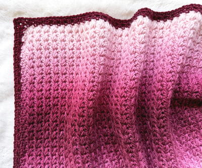 Feather Stitch Blanket