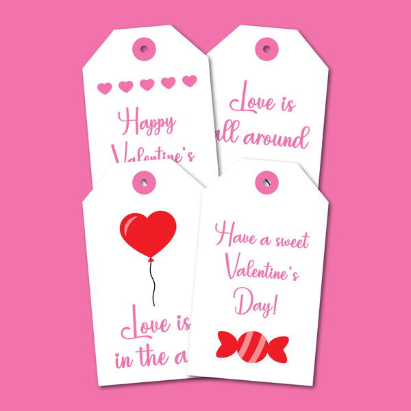 Valentine's Day Gift Tags