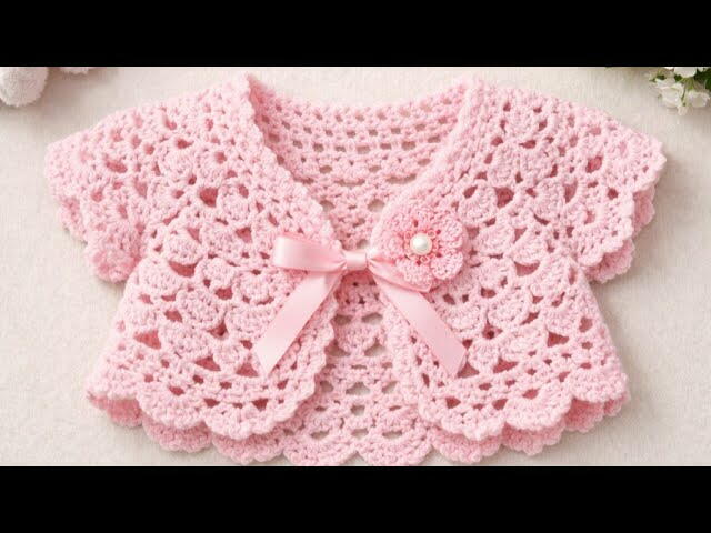 Crochet Bolero Cardigan