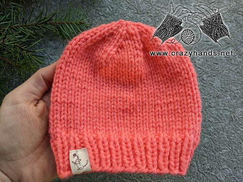Newborn Baby Beanie Pattern