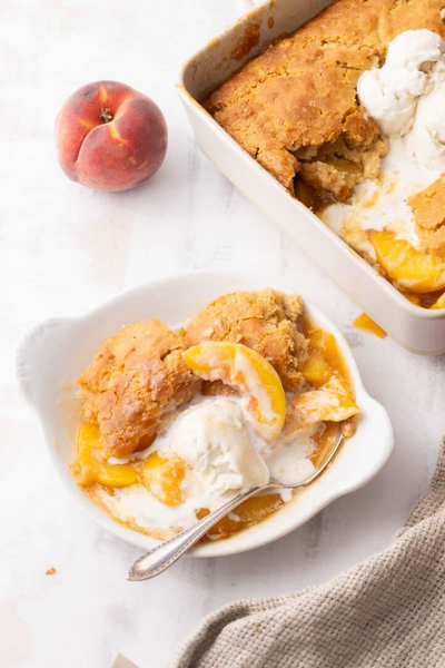 Gluten Free Peach Cobbler Recipe