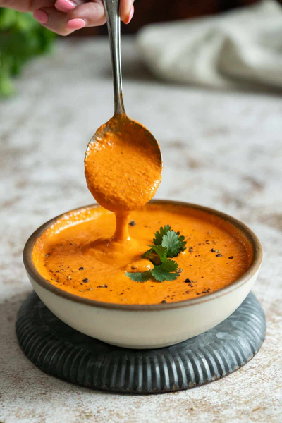 Smoky Red Pepper Crema