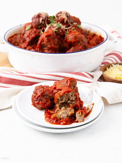 Ground Beef And Eggplant Recipe For Tender Meatballs