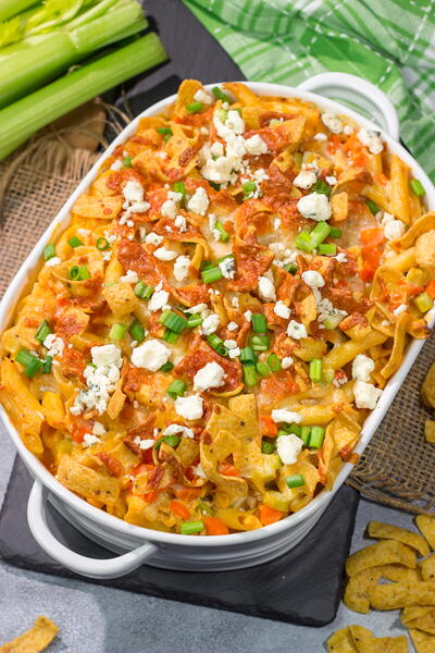 Buffalo Chicken Casserole