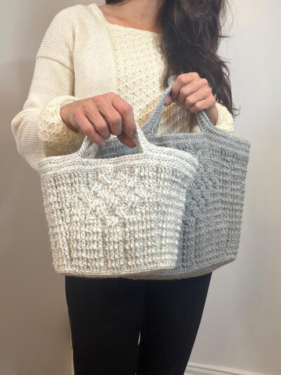 Mesa Ribbed Basket Bag