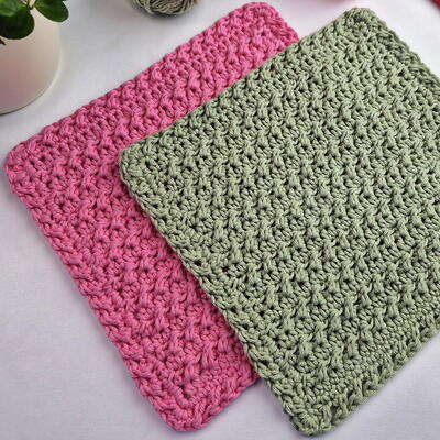 Twisted Texture Dishcloth