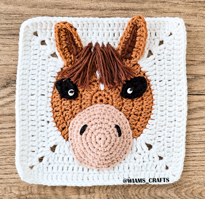 Year Of The Horse Granny Square