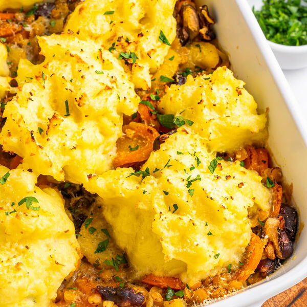 Lentil Casserole With Veggies 