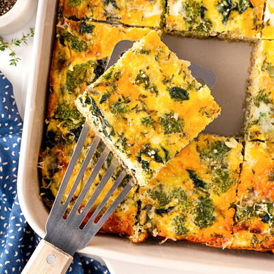 Healthy Quiche With Quinoa