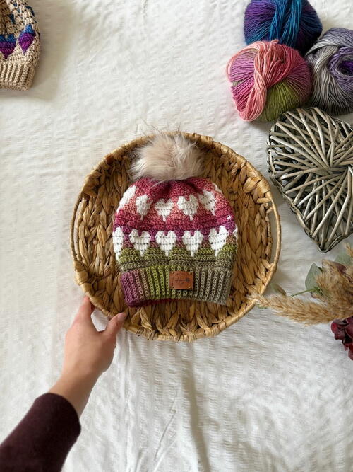 Happy Hearts Hat