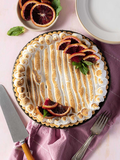 Gluten Free Blood Orange Tart Recipe