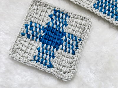 Lilly Gingham Coaster