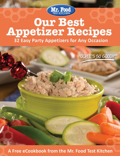 Our Best Appetizer Recipes: 32 Easy Party Appetizers for Any Occasion Free eBook