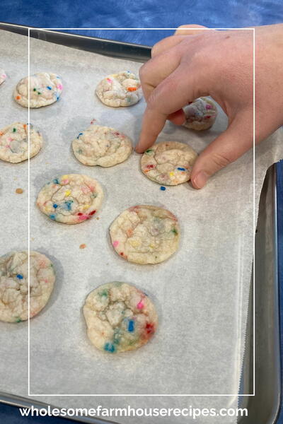 Easy Mini Sprinkle Cookies For Any Holiday