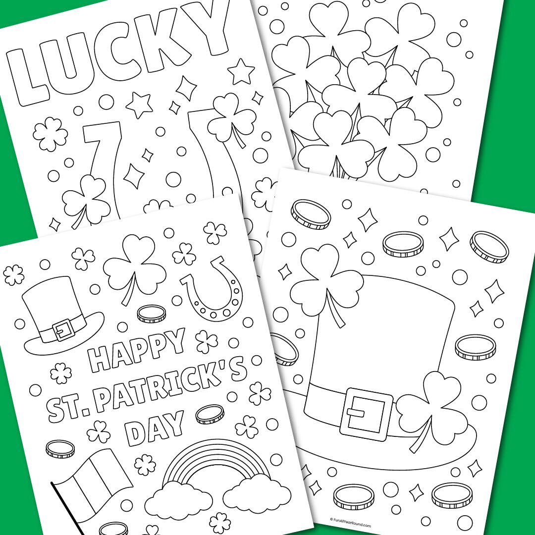 St. Patrick's Day Coloring Pages | AllFreeKidsCrafts.com