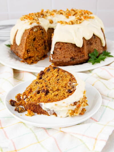 Carrot Bundt Cake Recipe