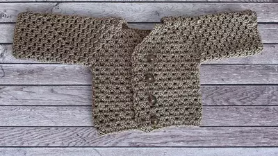 Crochet Baby Cardigan