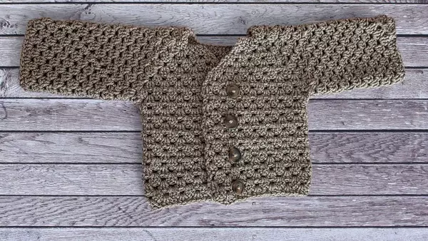 Crochet Baby Cardigan