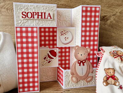 Double Z Fold Card With Double Pop Ups