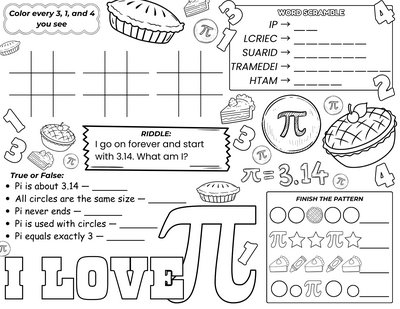 Free And Fun Pi Day Activities