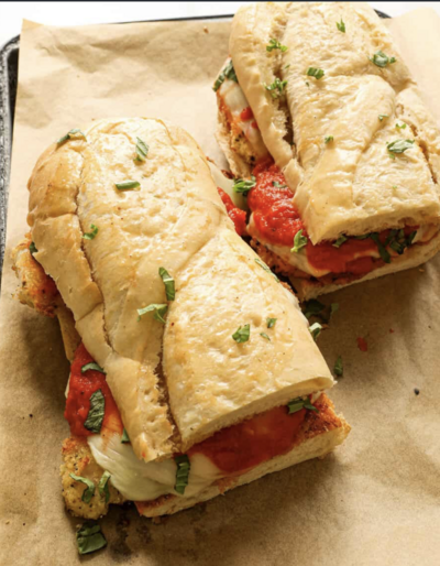 Chicken Parmesan Sandwiches