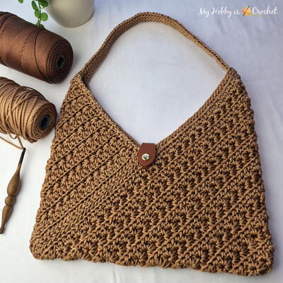 Textured Star Stitch Origami Bag