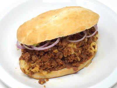 Chorizo Torta (mexican Chorizo Sausage Sandwich)