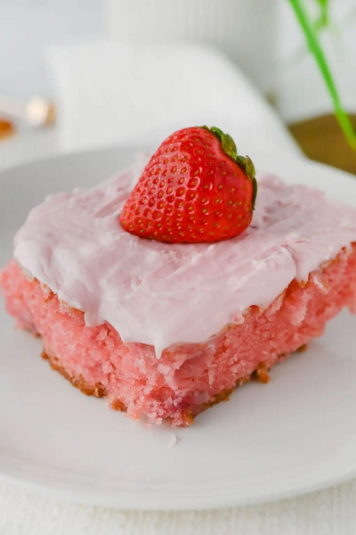 Homemade Strawberry Cake