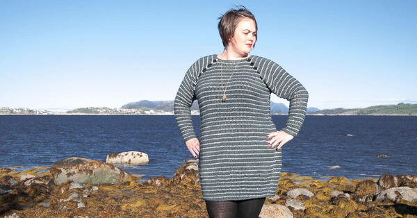 Crochet Sweater Dress – Free Crochet Pattern