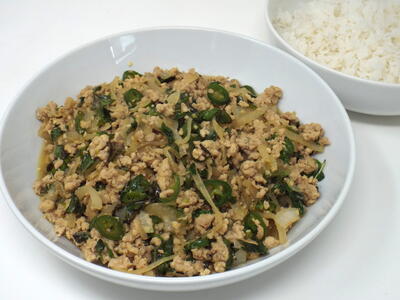 Chicken Pad Krapow (thai Basil Stir-fry)