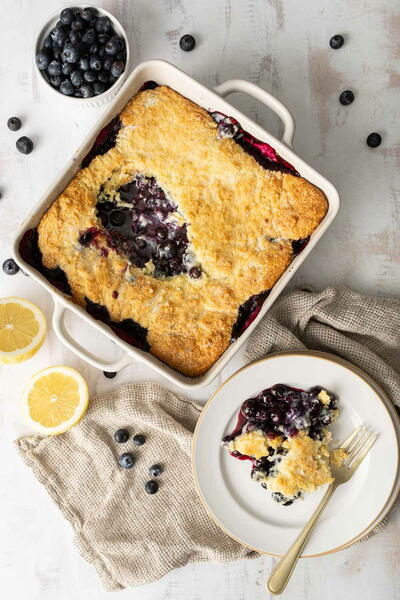 Gluten-free Blueberry Cobbler